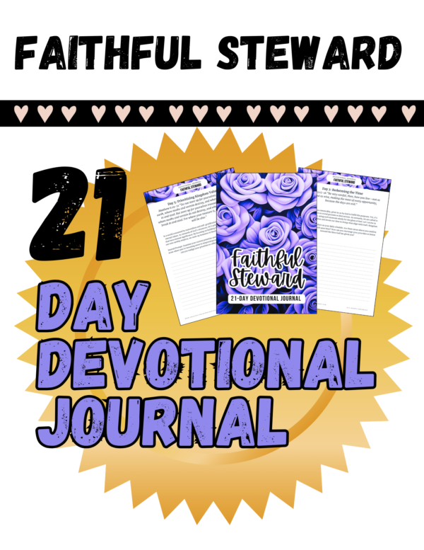 Faithful Steward Devotional Journal