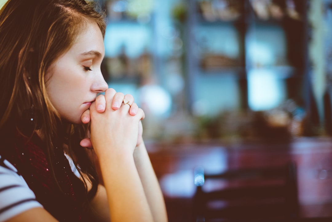 Photo Praying hands